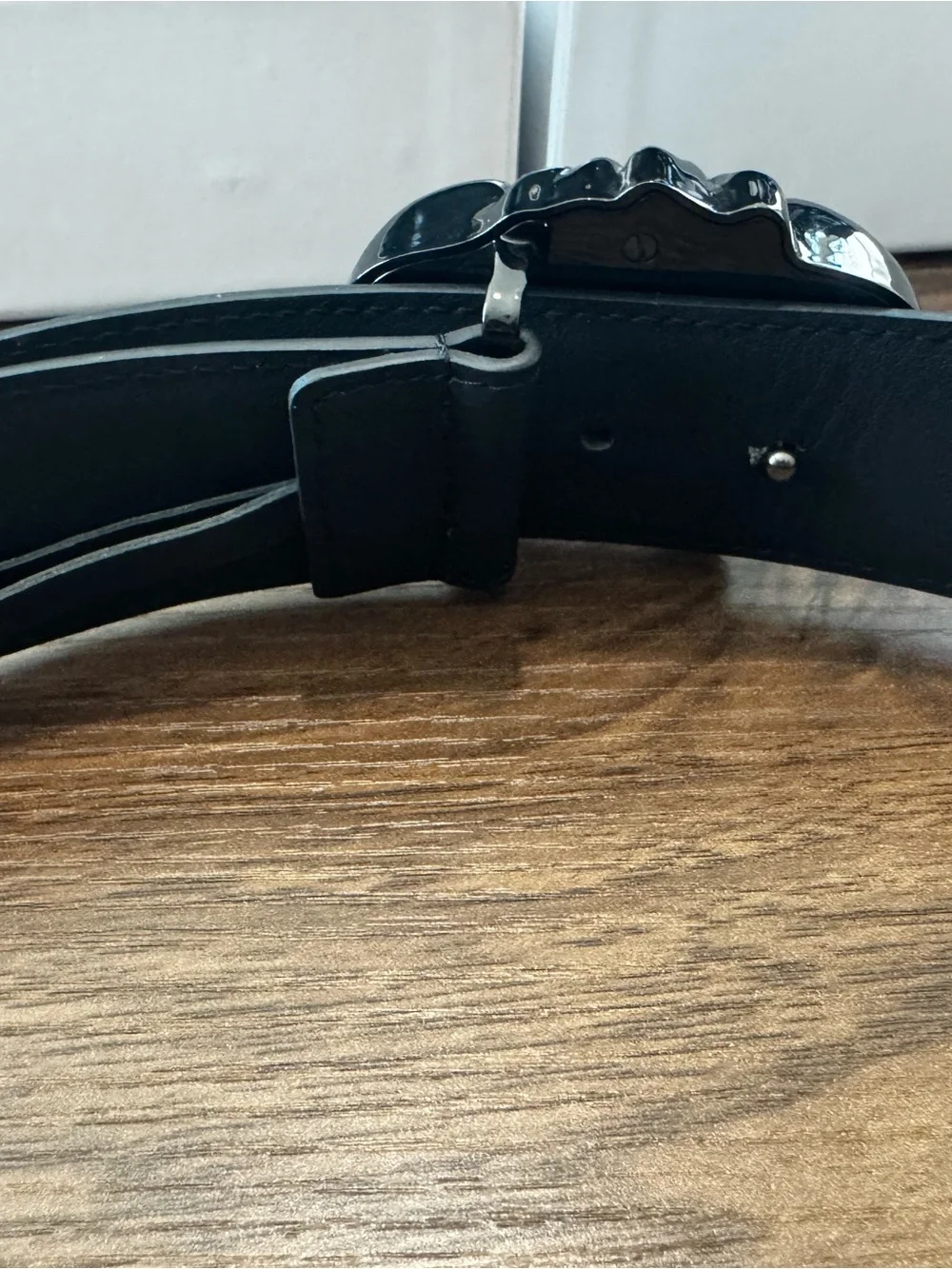 Versace Medusa Black Belt